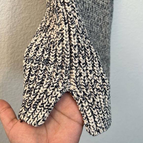 Madewell Chunky Knit Veranda Sleeveless Mock Neck Sweater- Size XXS - Picture 9 of 11